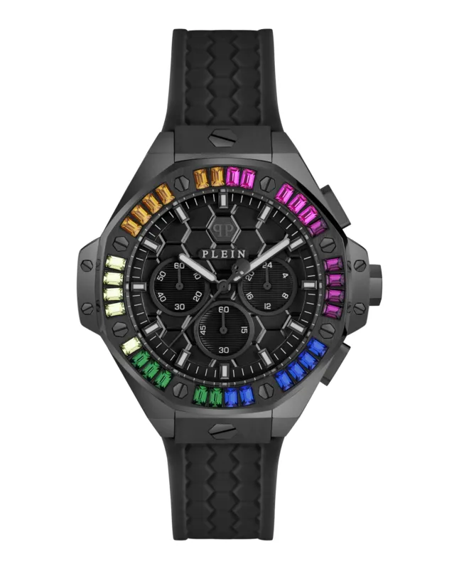 Philipp Plein Plein Chrono Royal Silicone Watch sold by Zulily