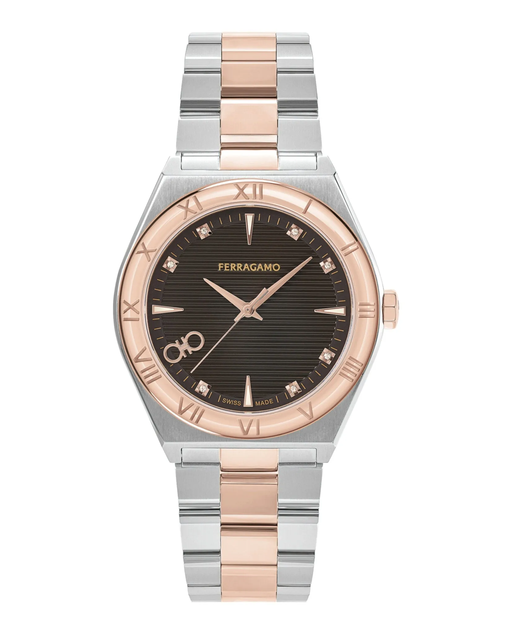 Ferragamo Vega Upper East Diamond Watch sold by Zulily