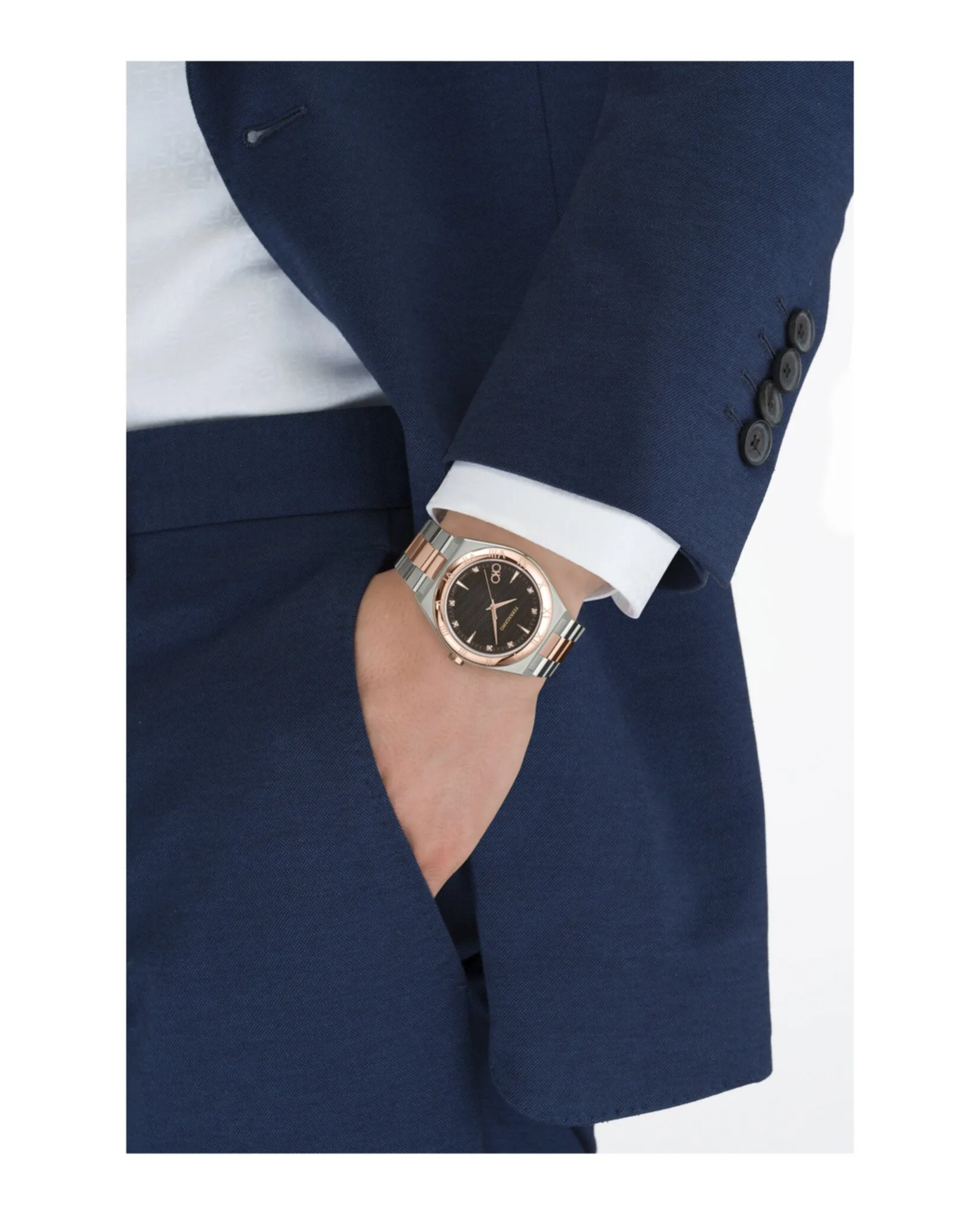 Ferragamo Vega Upper East Diamond Watch sold by Zulily product image thumbnail 5