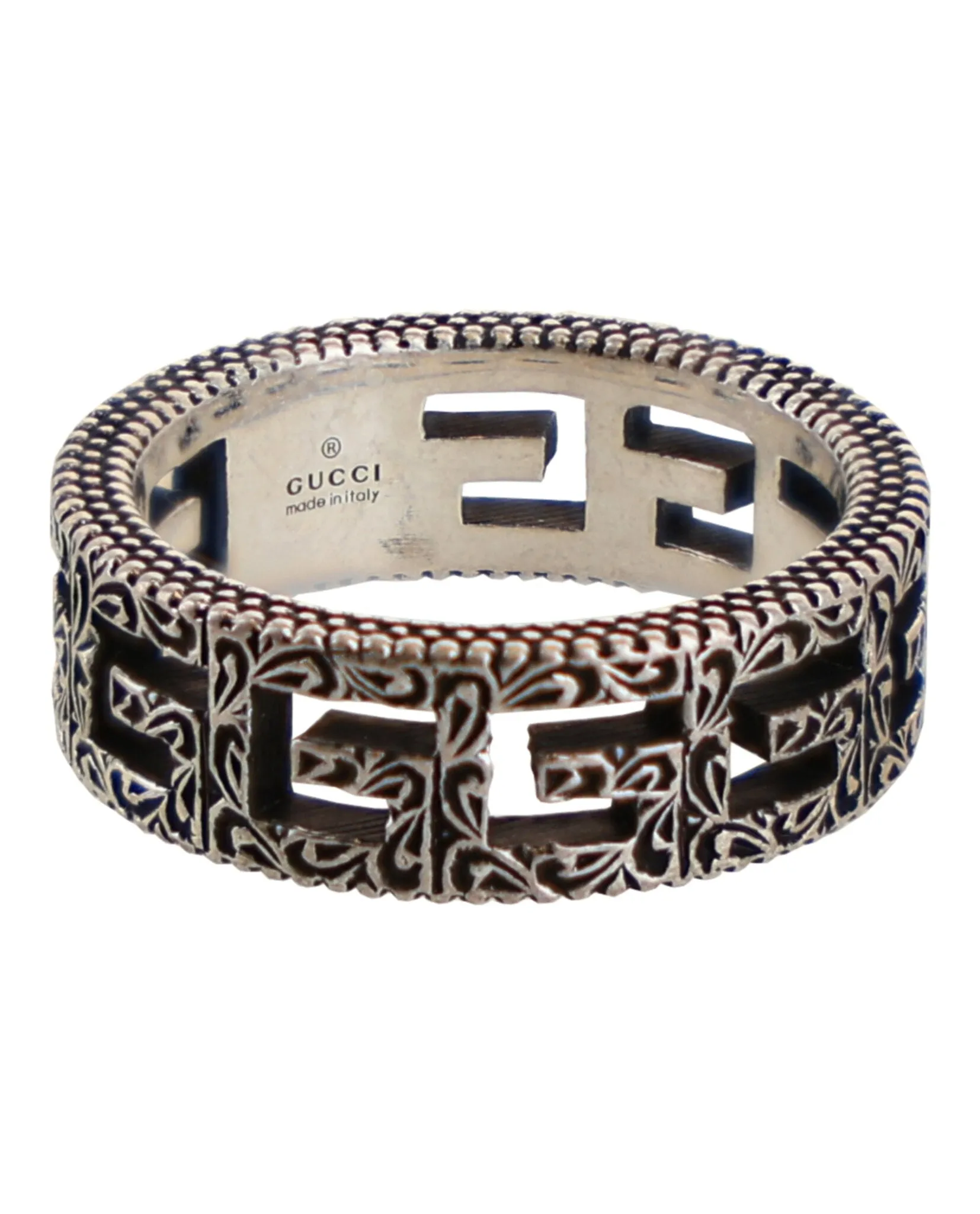 Gucci Sterling Silver G Cube Ring sold by Zulily product image thumbnail 2