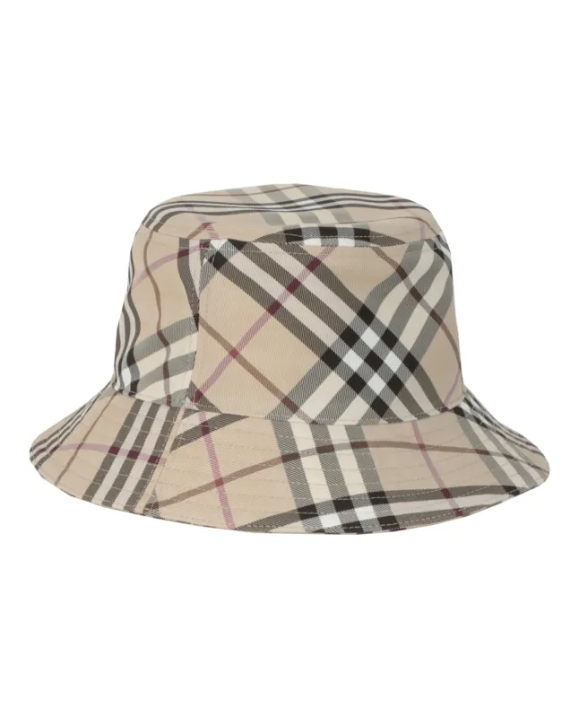 Burberry Check EKD Bucket Hat sold by Zulily