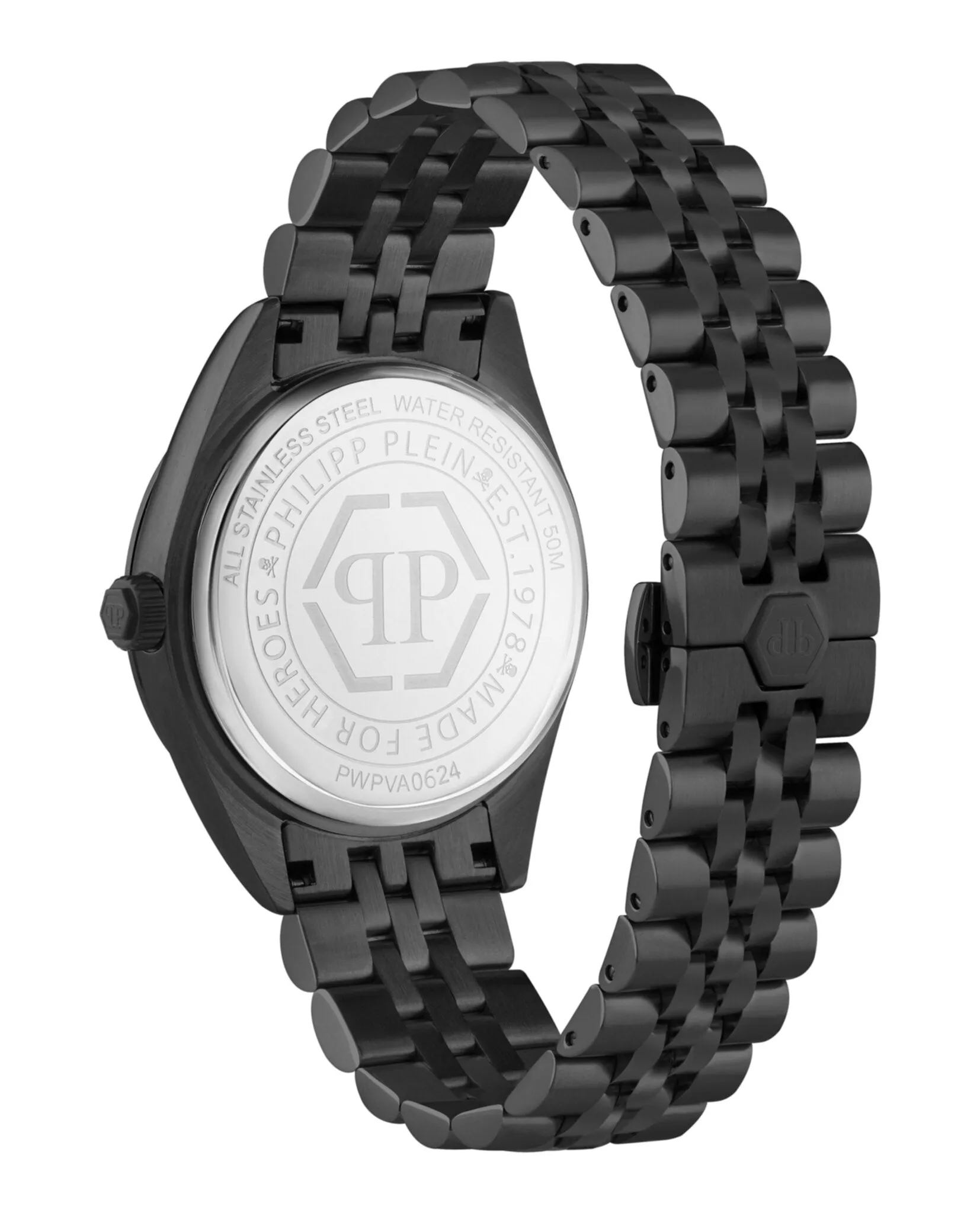 Philipp Plein Date Superlative Crystal Watch sold by Zulily product image thumbnail 3
