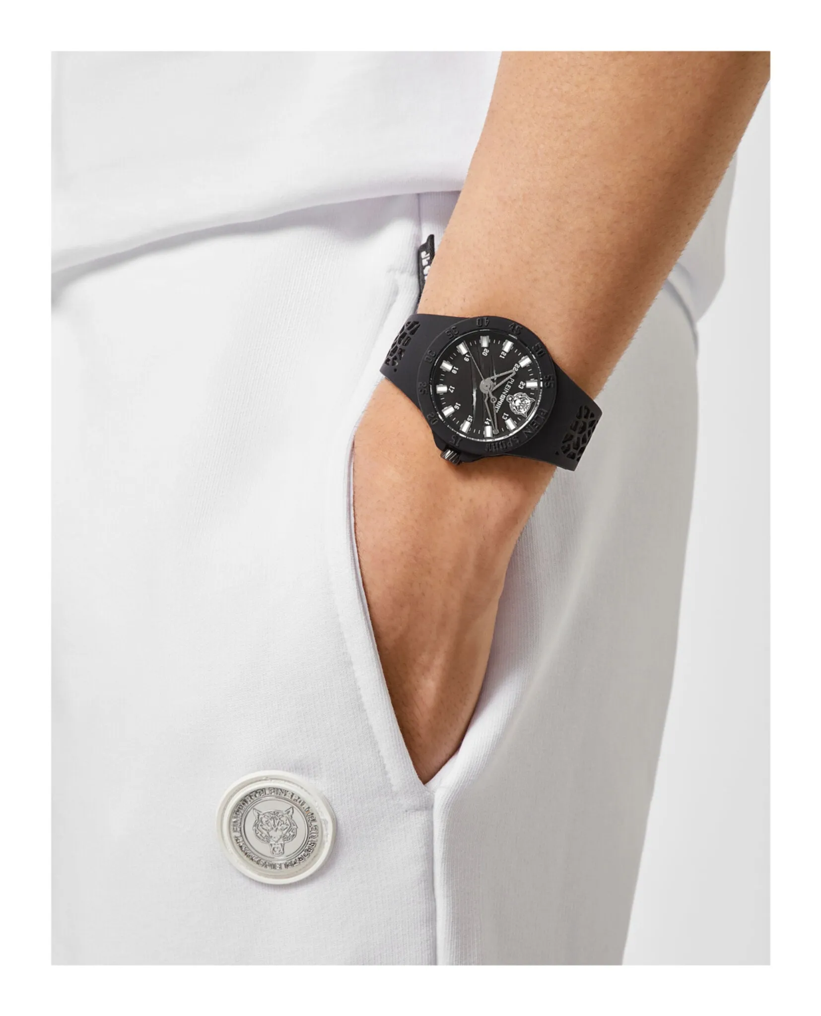 Plein Sport Thunderstorm Silicone Watch sold by Zulily product image thumbnail 5