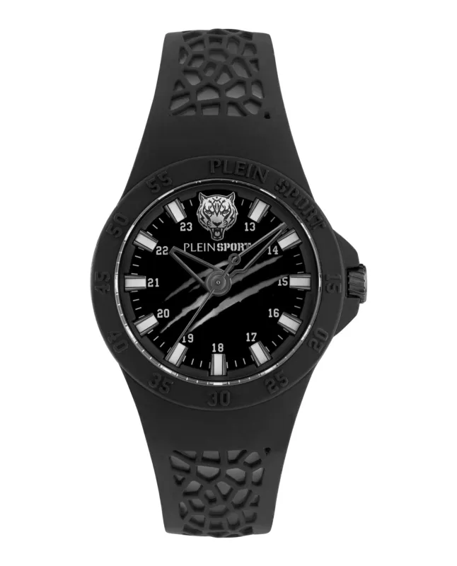 Plein Sport Thunderstorm Silicone Watch sold by Zulily