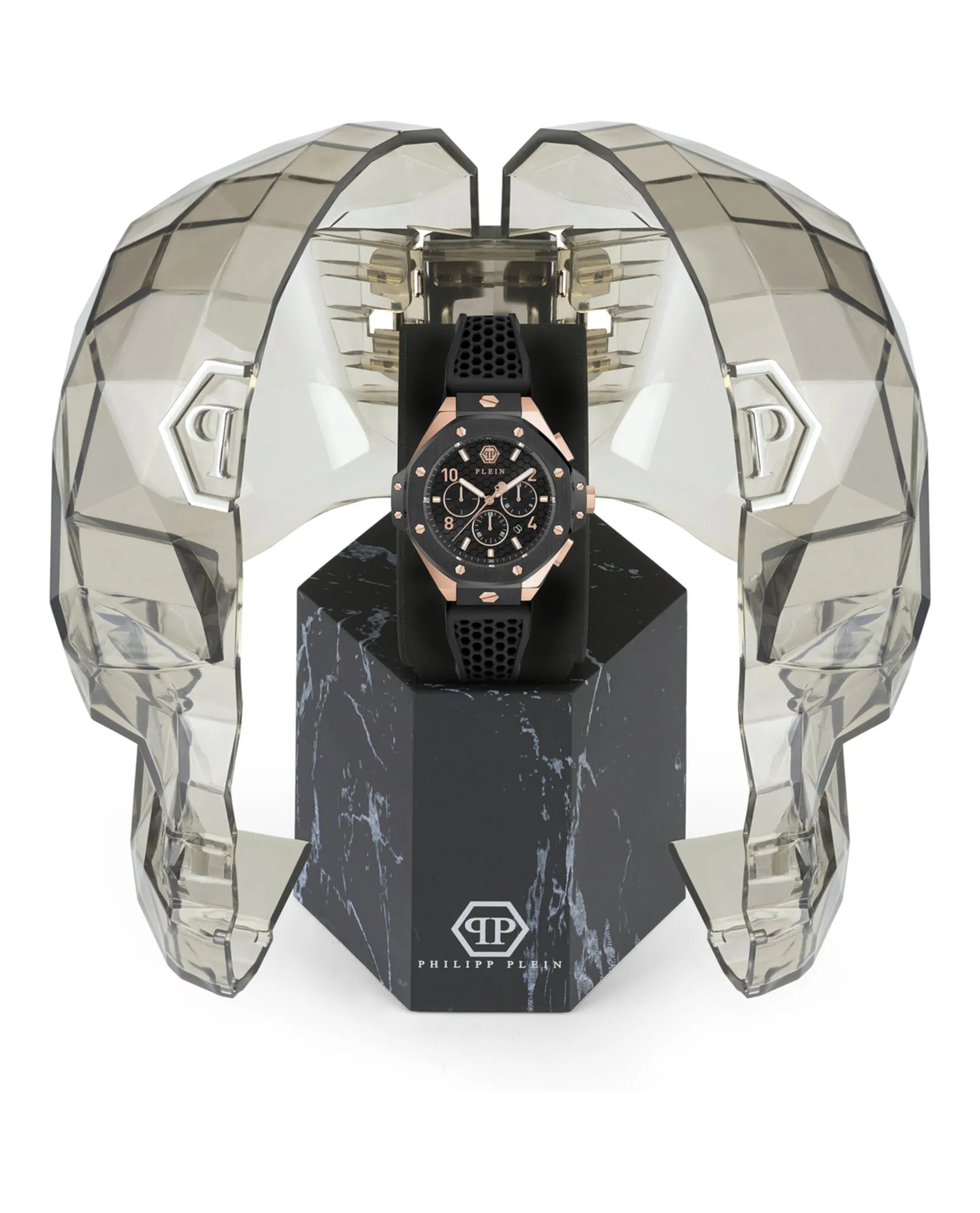 Philipp Plein Plein Chrono Royal Silicone Watch sold by Zulily product image thumbnail 4