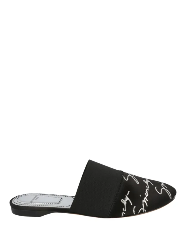 Givenchy Crystal Embellished Bedford Mules sold by Zulily