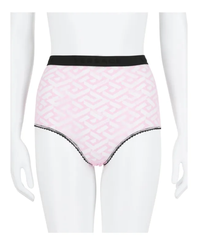 Versace La Greca-Print Tulle Briefs sold by Zulily