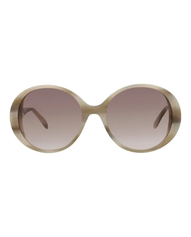 Alexander McQueen Round-Frame Acetate Sunglasses sold by Zulily