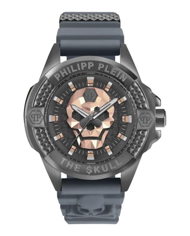 Philipp Plein The $kull Silicone Watch sold by Zulily