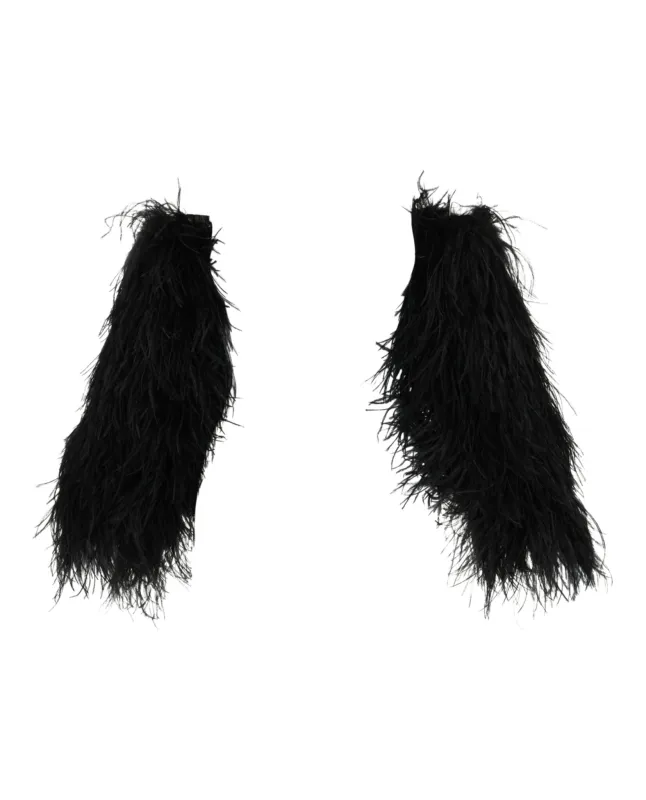 Gucci Slip On Feather Arm Warmers sold by Zulily