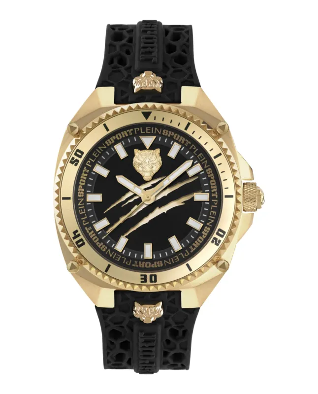 Plein Sport Thunder Force Silicone Watch sold by Zulily