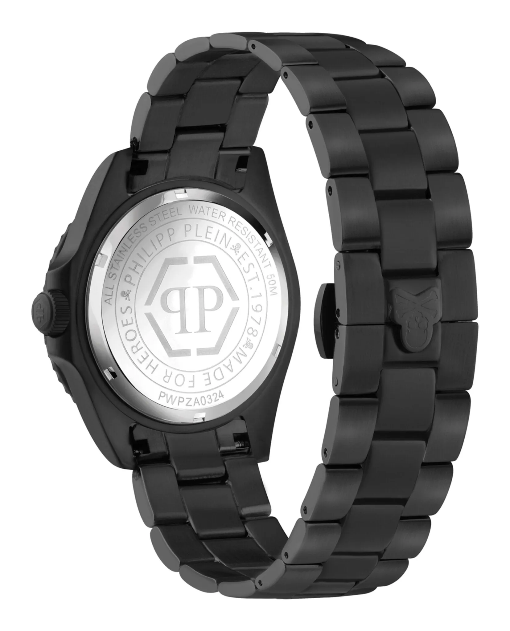 Philipp Plein GMT-I Challenger Baguettes Bracelet Watch sold by Zulily product image thumbnail 3
