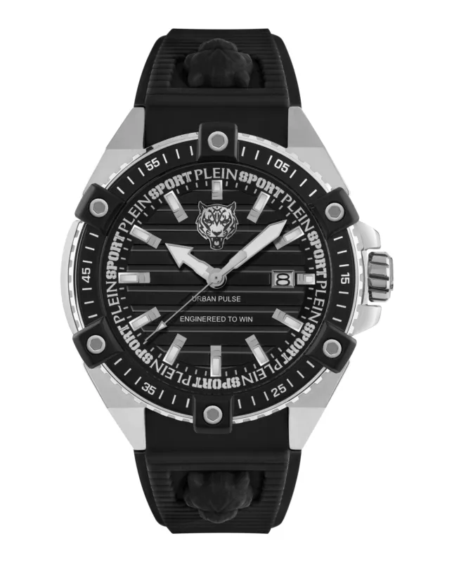 Plein Sport Urban Pulse Silicone Watch sold by Zulily