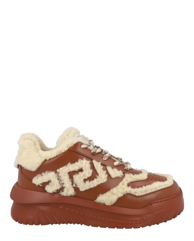 Versace Odissea Shearling Sneakers made by Versace