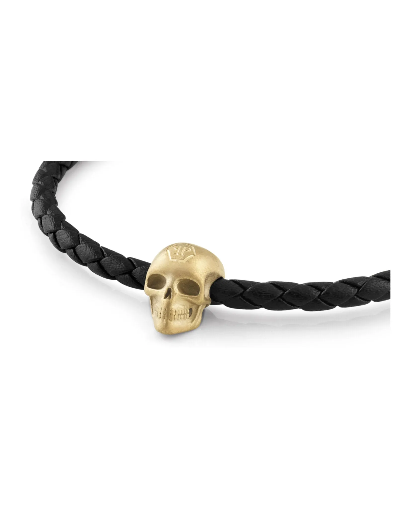 Philipp Plein Linked Leather Bracelet sold by Zulily product image thumbnail 2