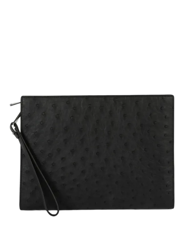 Bottega Veneta Leather Pouch Wristlet made by Bottega Veneta