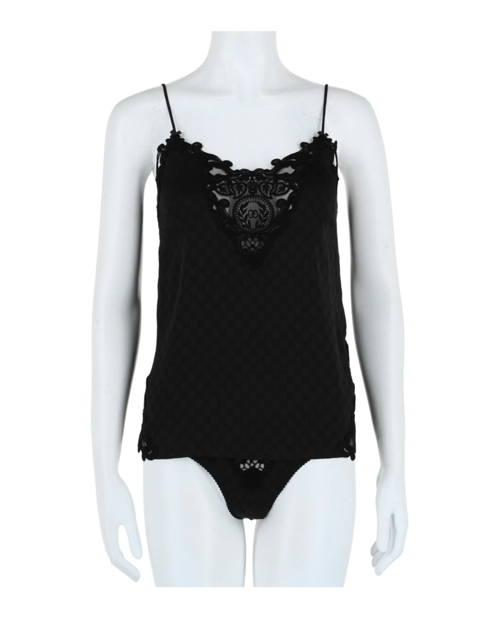 Gucci Silk Two-Piece Lingerie Set sold by Zulily