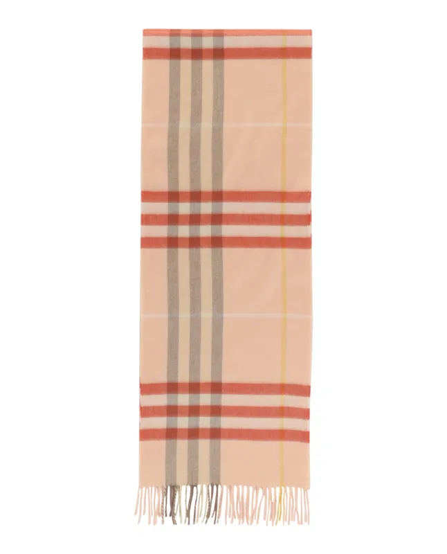 Burberry Giant Check Cashmere Scarf sold by Zulily