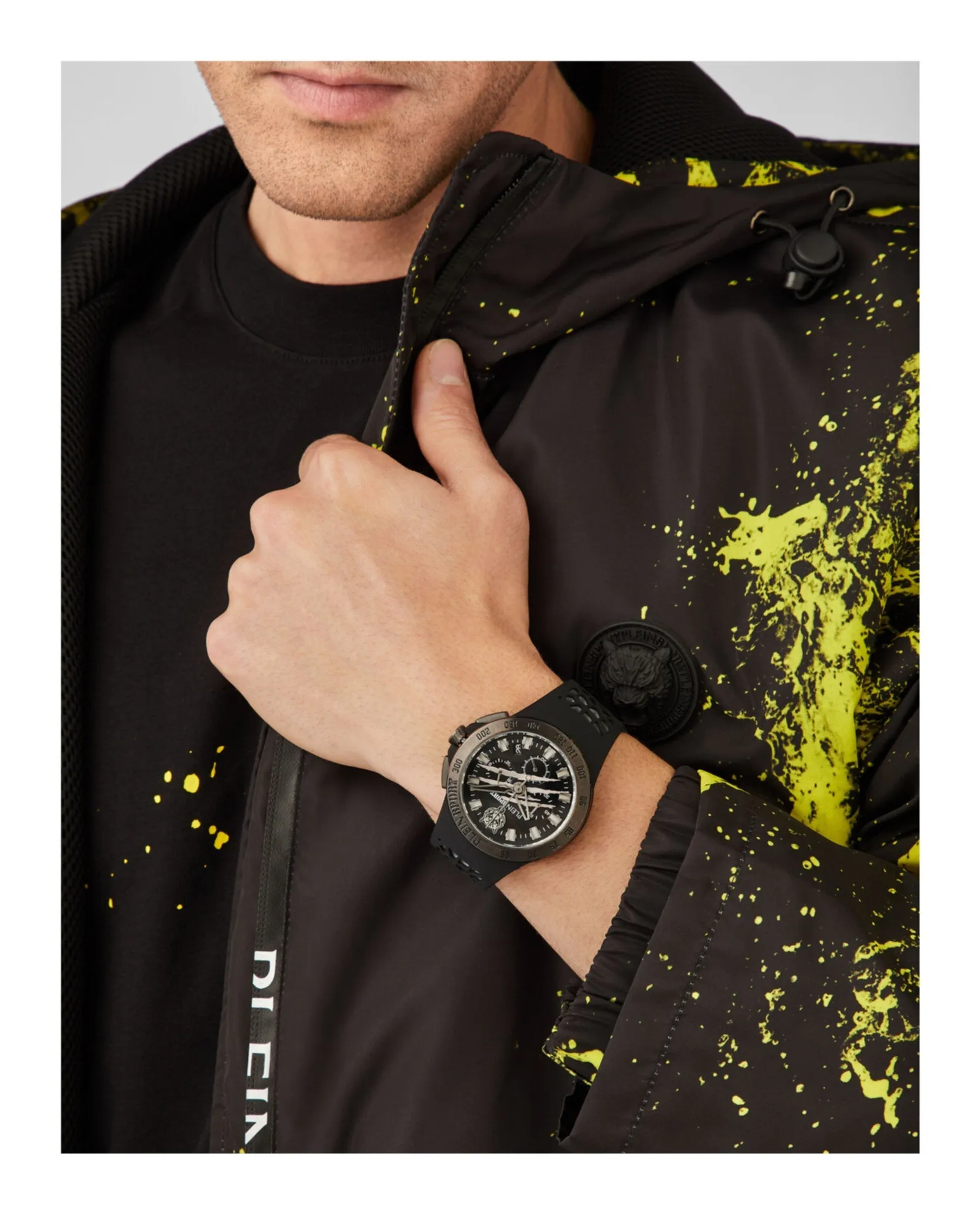 Plein Sport Thunderstorm Chrono Silicone Watch sold by Zulily product image thumbnail 5