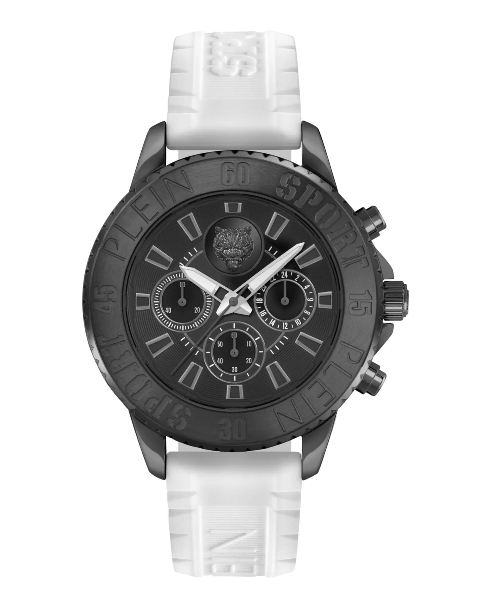 Plein Sport Glam Chrono Silicone Watch sold by Zulily