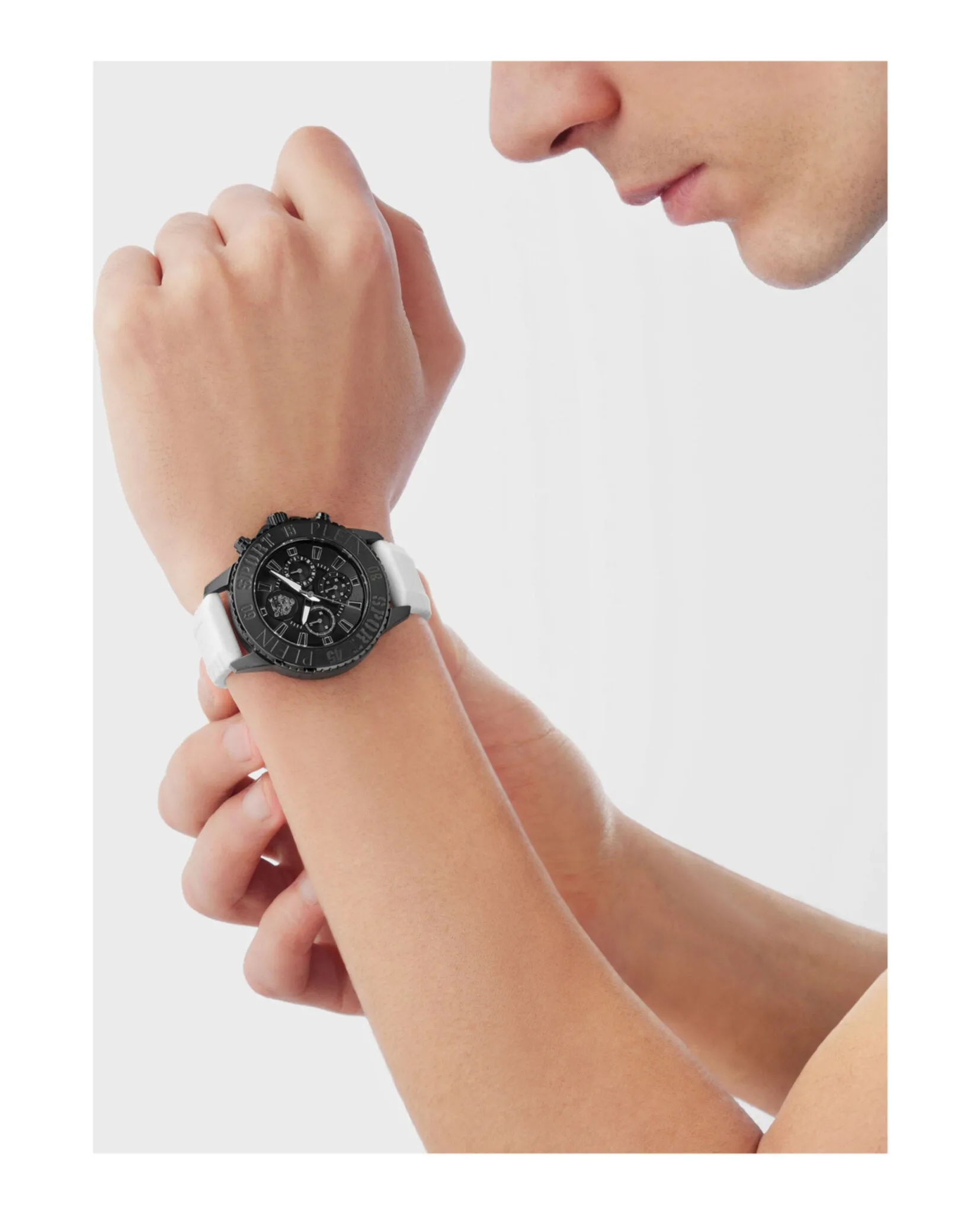 Plein Sport Glam Chrono Silicone Watch sold by Zulily product image thumbnail 5