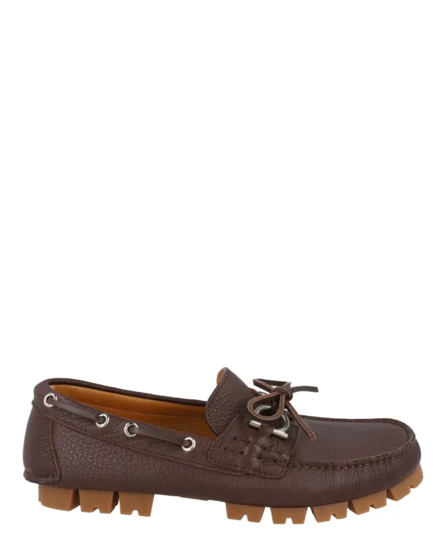 Ferragamo Gisoue Leather Loafer sold by Zulily