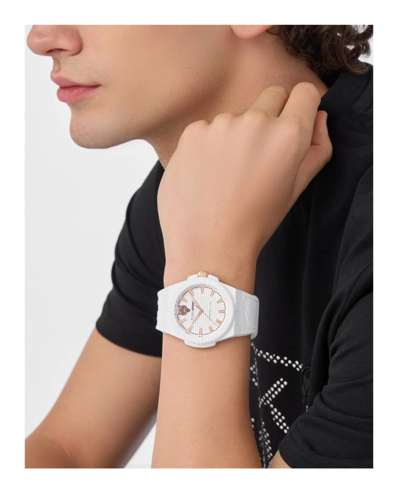 Plein Sport Laserstrike Silicone Watch sold by Zulily product image thumbnail 5