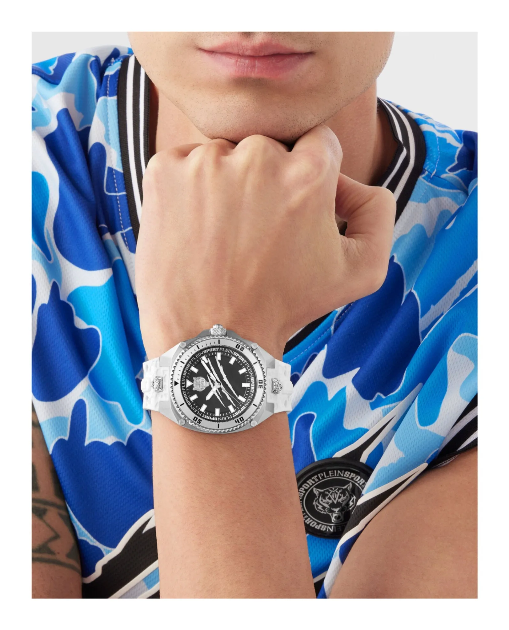 Plein Sport Thunder Force Silicone Watch sold by Zulily product image thumbnail 5