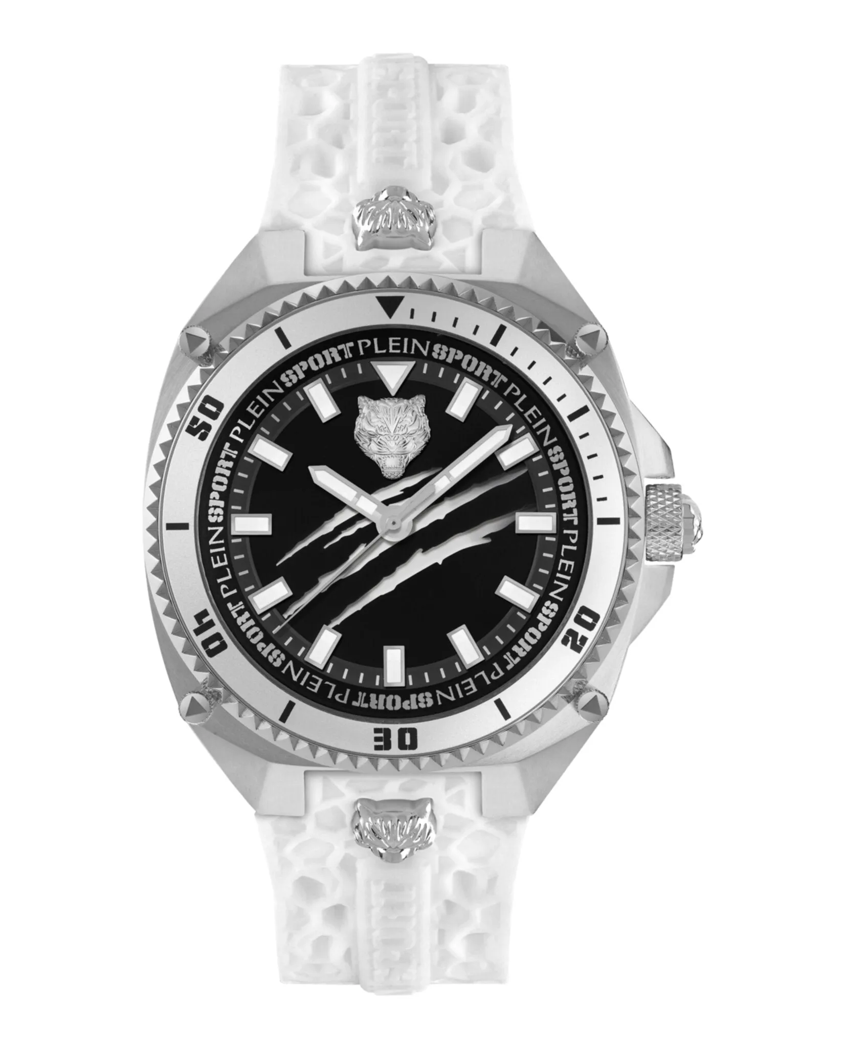 Plein Sport Thunder Force Silicone Watch sold by Zulily