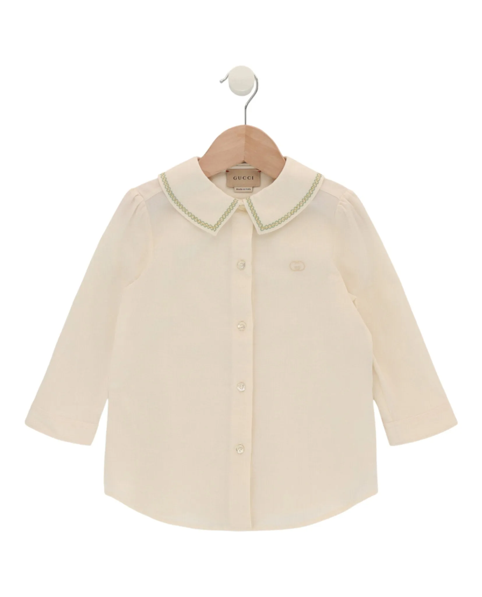 Gucci GG Embroidered Button Up Shirt sold by Zulily