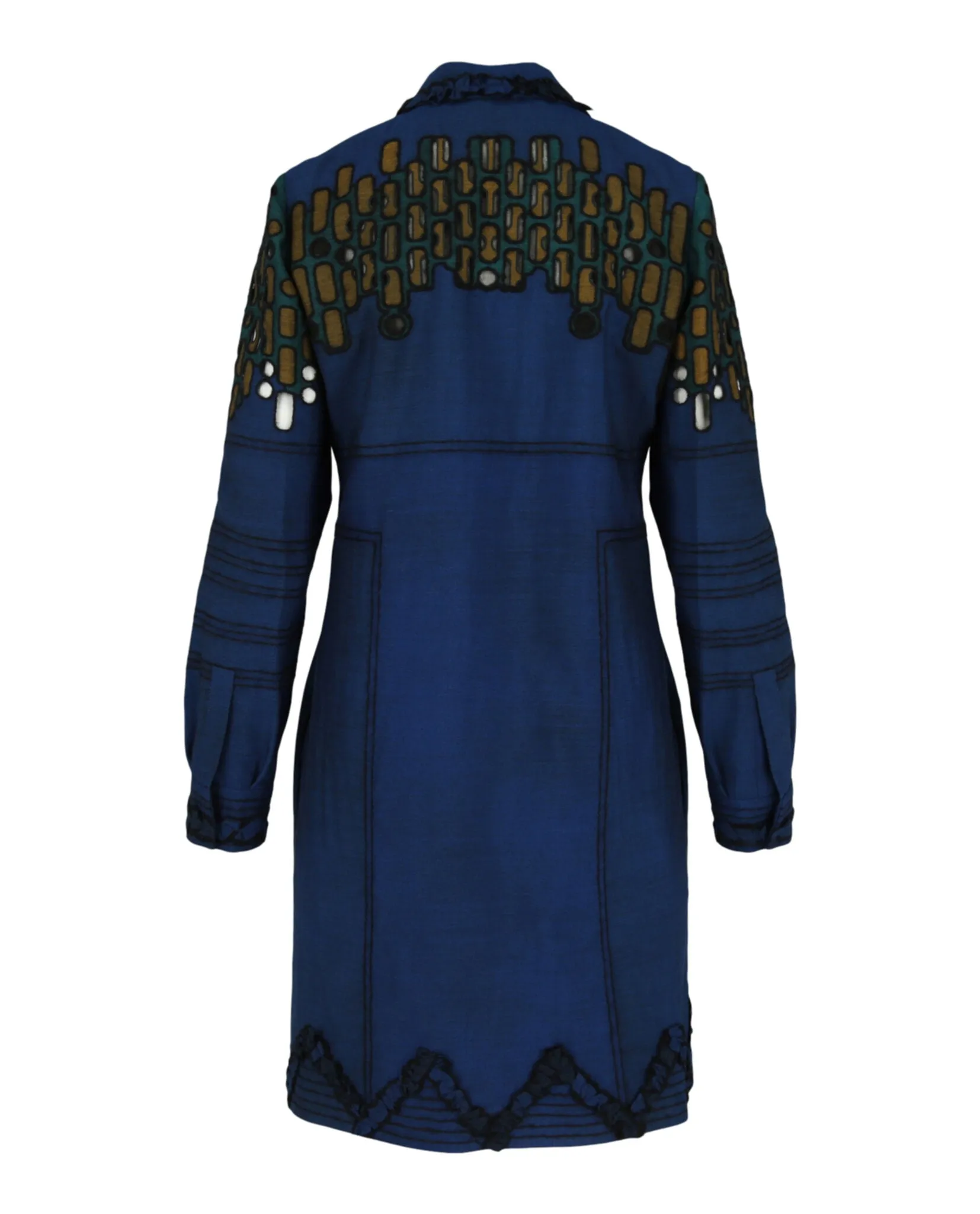 Bottega Veneta Collared Pattern Dress sold by Zulily product image thumbnail 2