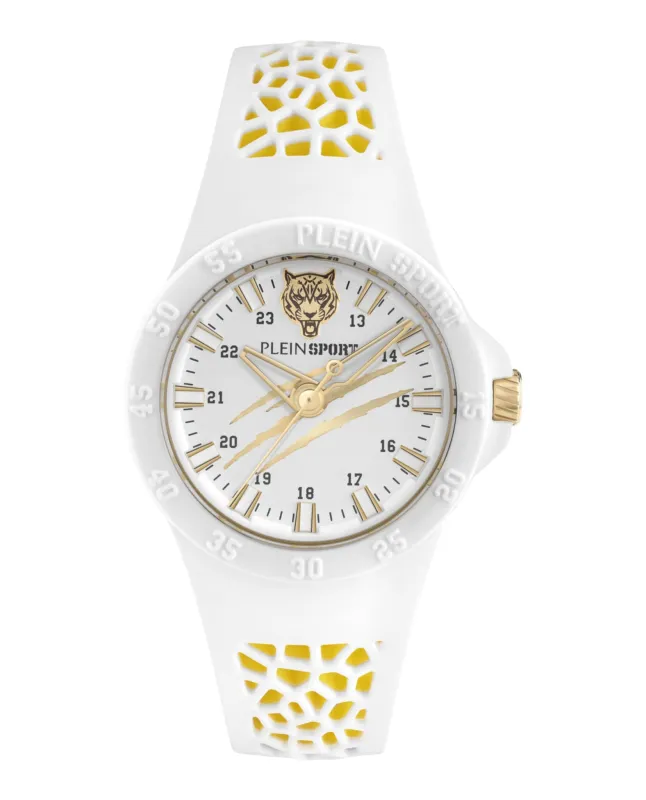Plein Sport Thunderstorm Silicone Watch sold by Zulily