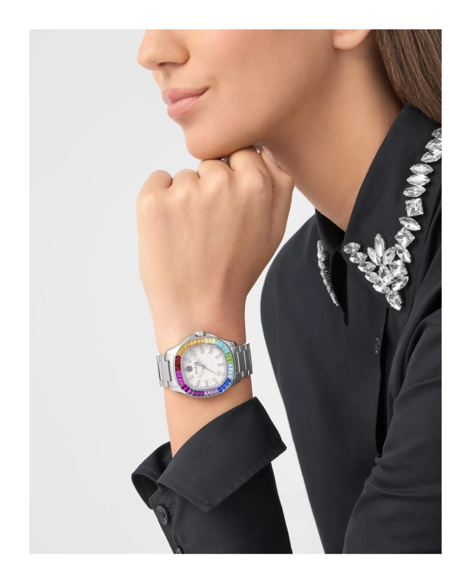Philipp Plein $pectre Lady Crystal Watch sold by Zulily product image thumbnail 4