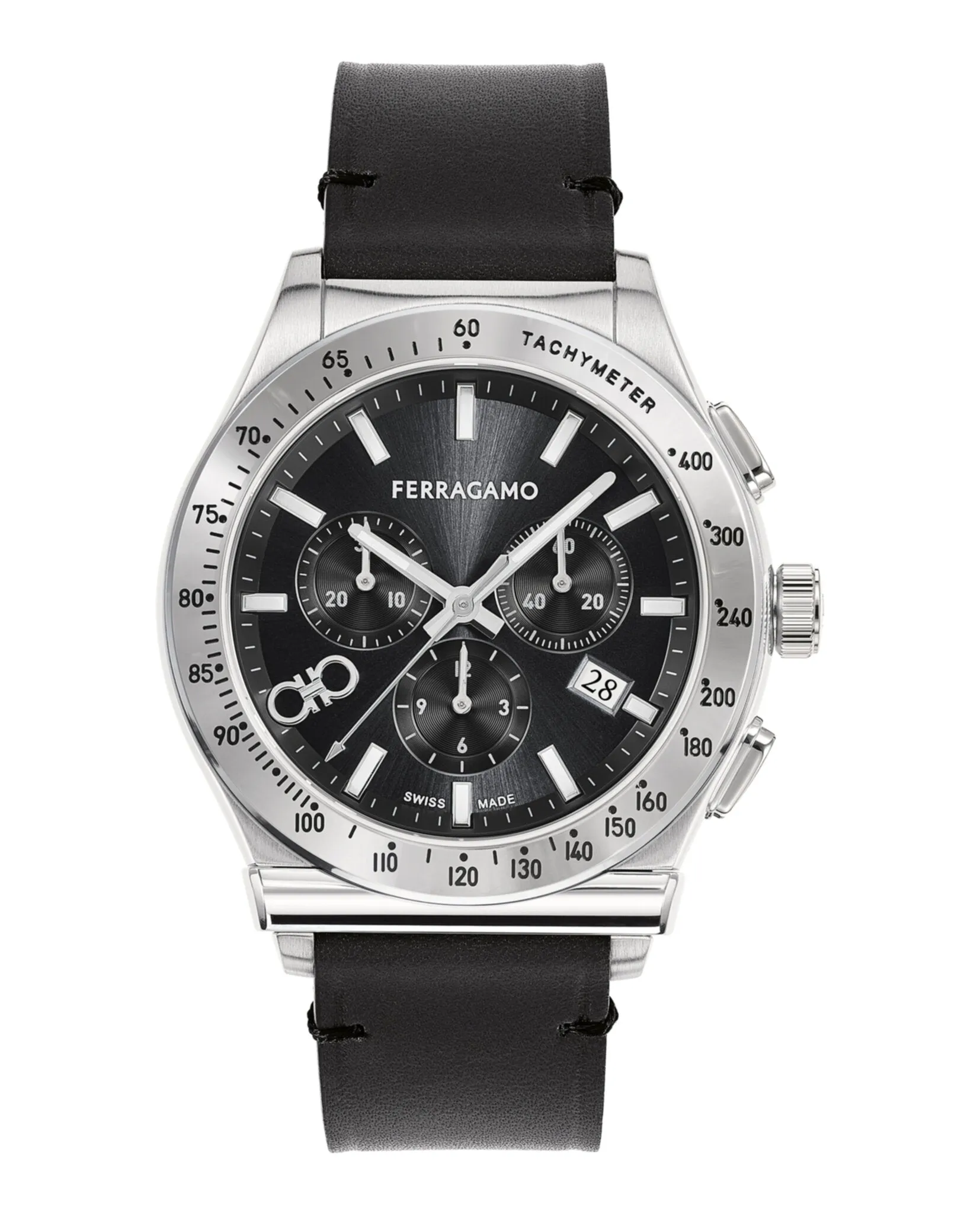Ferragamo 1927 Chrono Leather Watch sold by Zulily
