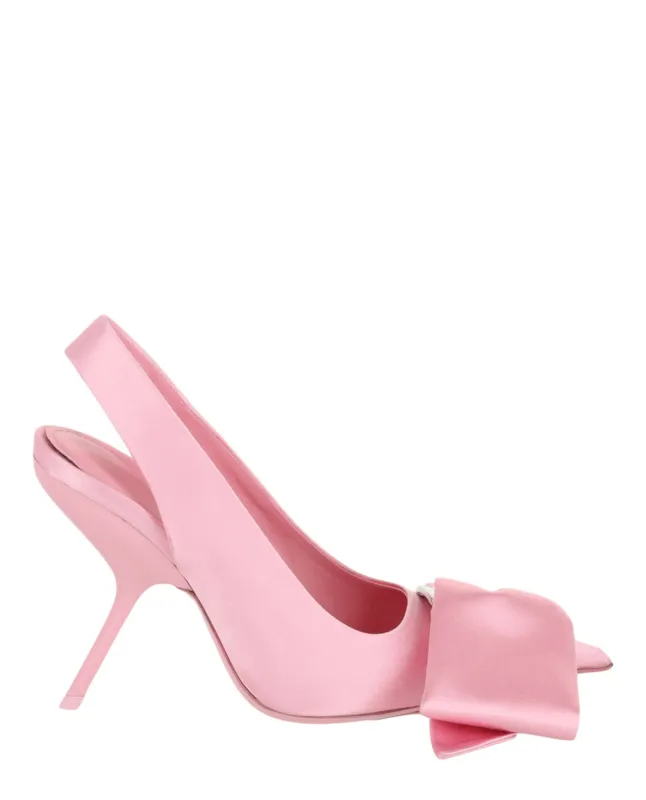 Ferragamo Erica Satin Slingback Pumps sold by Zulily