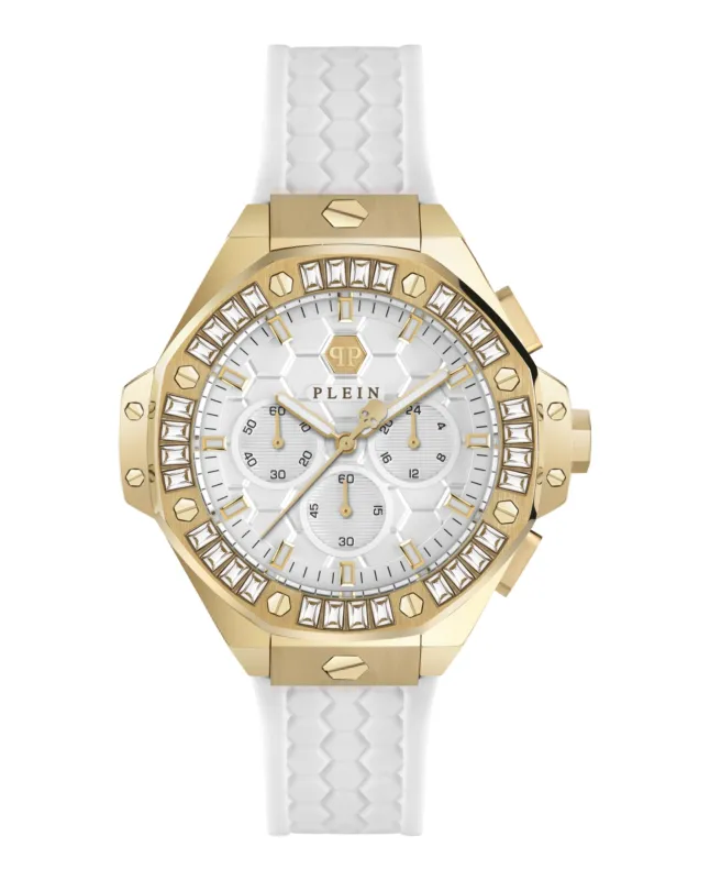 Philipp Plein Plein Chrono Royal Silicone Watch sold by Zulily