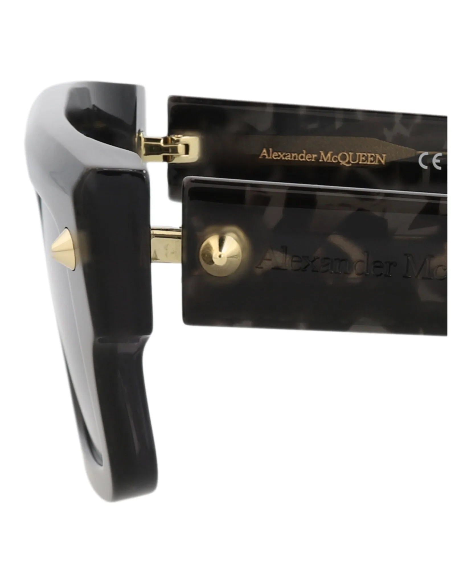 Alexander McQueen Square-Frame Recycled Acetate Sunglasses sold by Zulily product image thumbnail 4