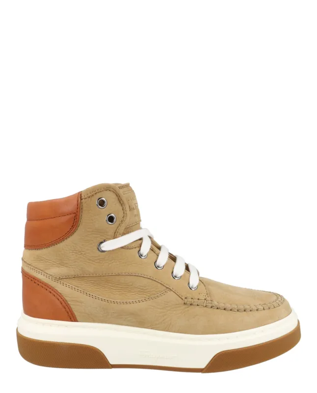 Ferragamo Cassina Suede High-Top Sneakers sold by Zulily