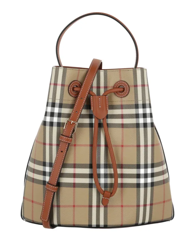Burberry Small TB Bucket Bag sold by Zulily