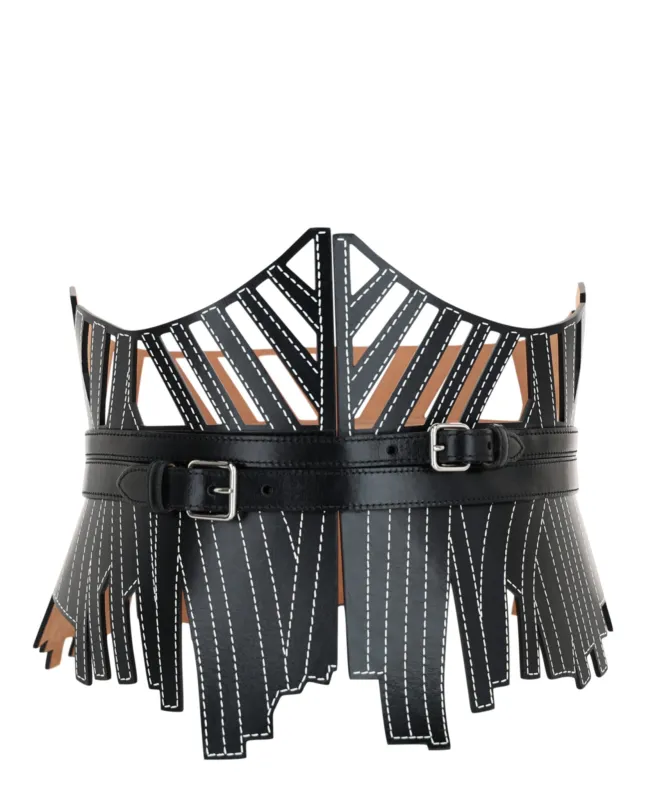 Alexander McQueen Cage Corset Belt sold by Zulily
