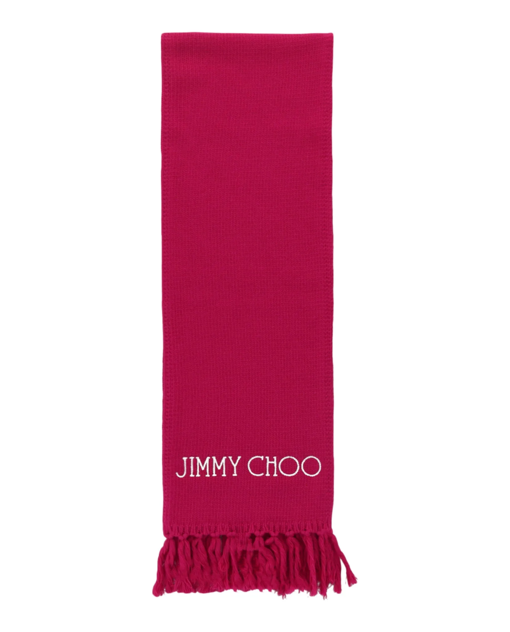 Jimmy Choo Wool Logo Scarf sold by Zulily