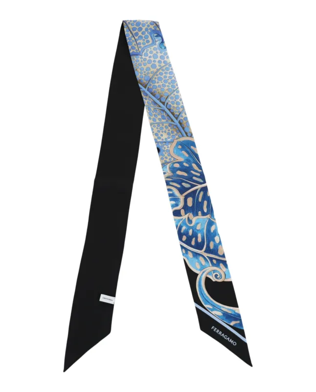 Ferragamo Silk Printed Scarf sold by Zulily