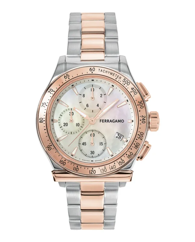 Ferragamo 1927 Chrono Bracelet Watch sold by Zulily