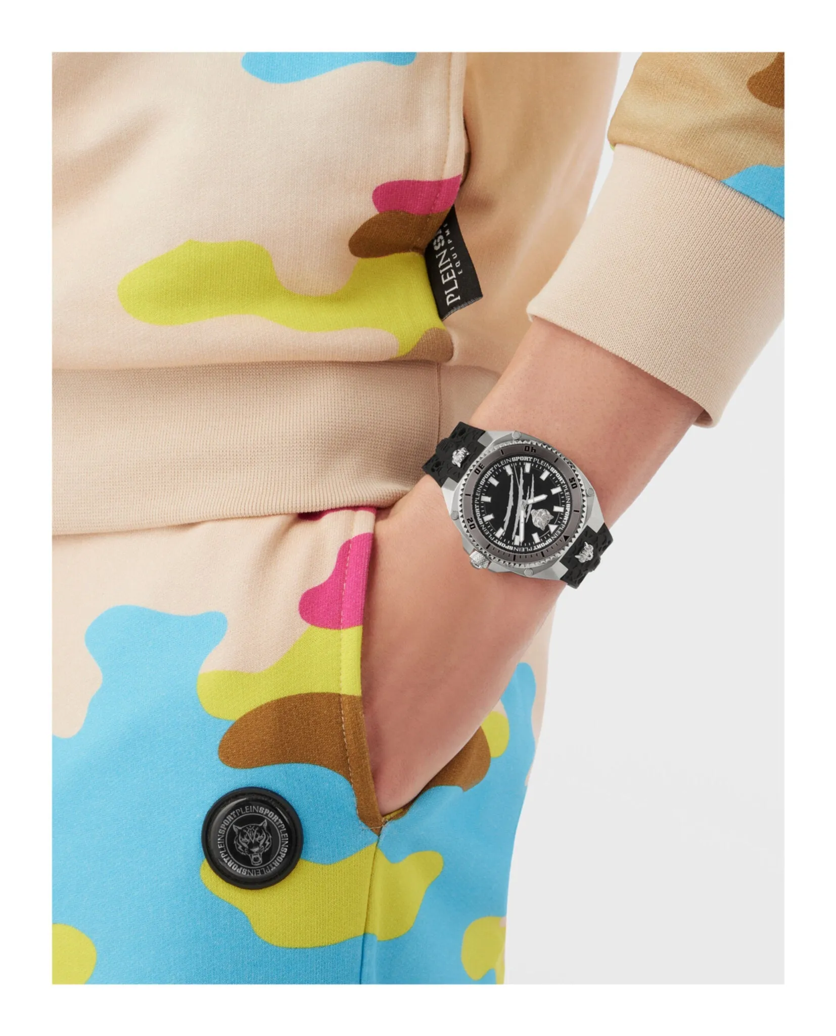 Plein Sport Thunder Force Silicone Watch sold by Zulily product image thumbnail 5