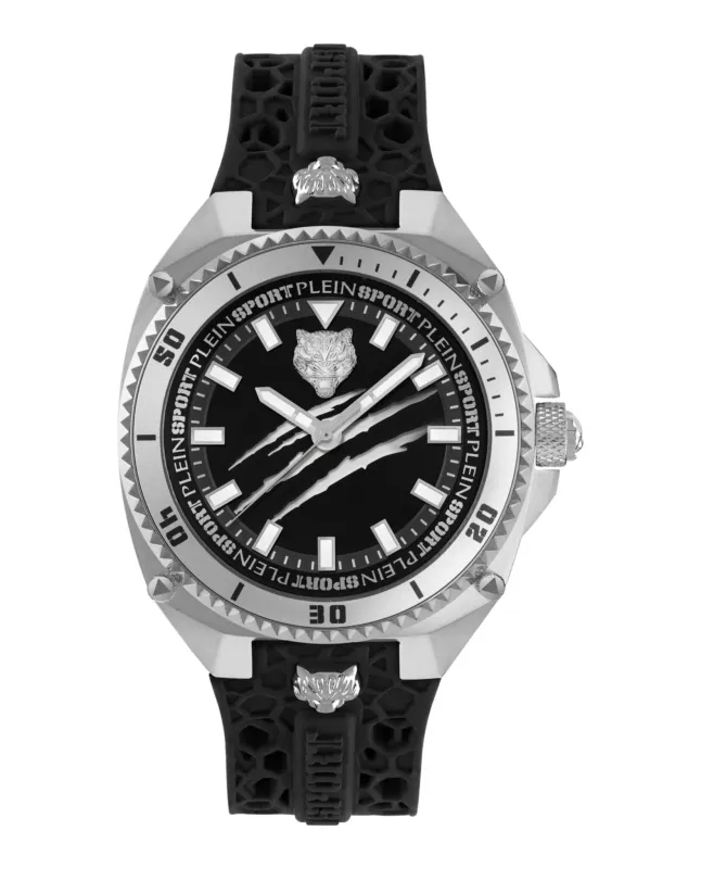 Plein Sport Thunder Force Silicone Watch sold by Zulily