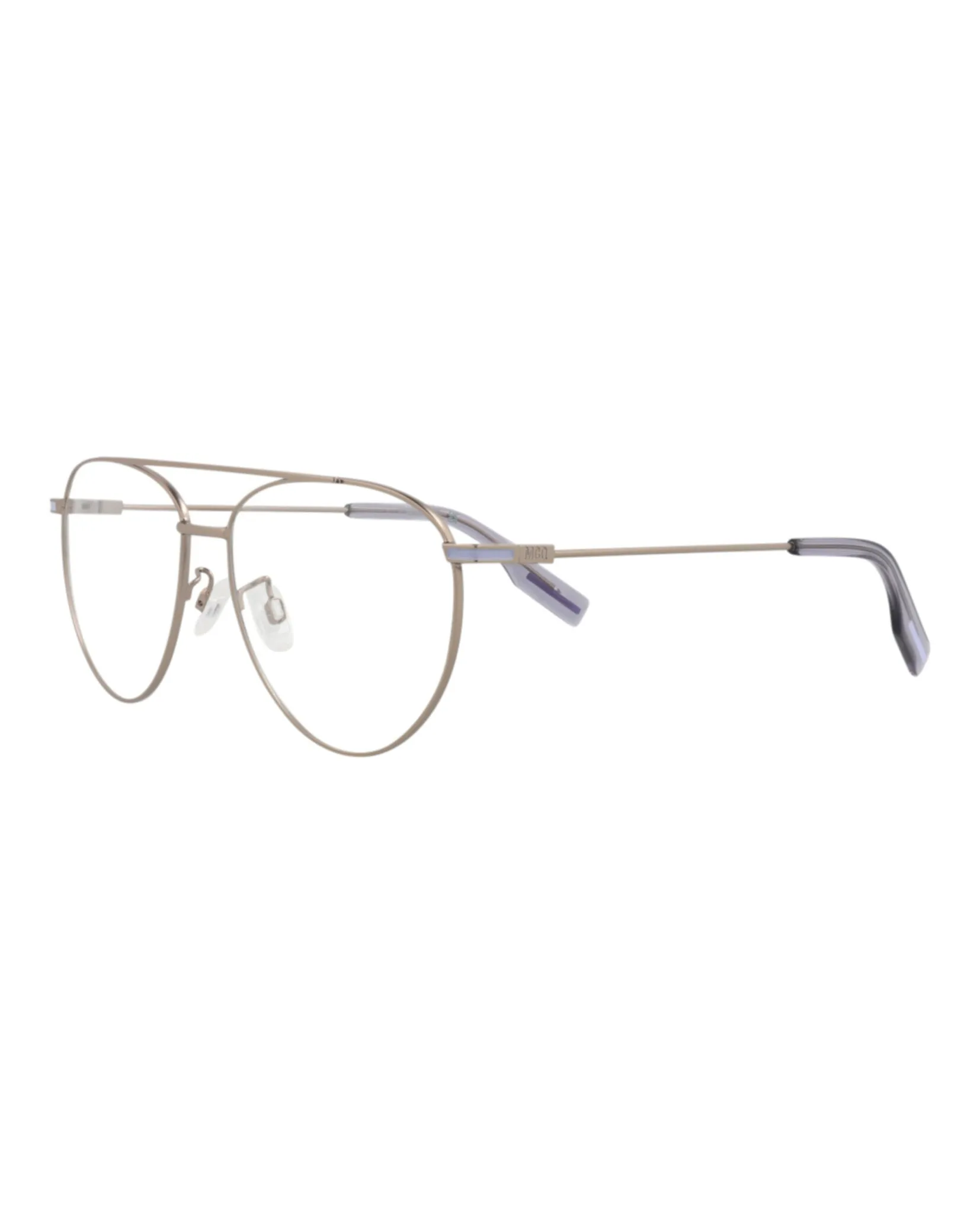 McQ Alexander McQueen Aviator-Style Metal Optical Frames sold by Zulily product image thumbnail 2