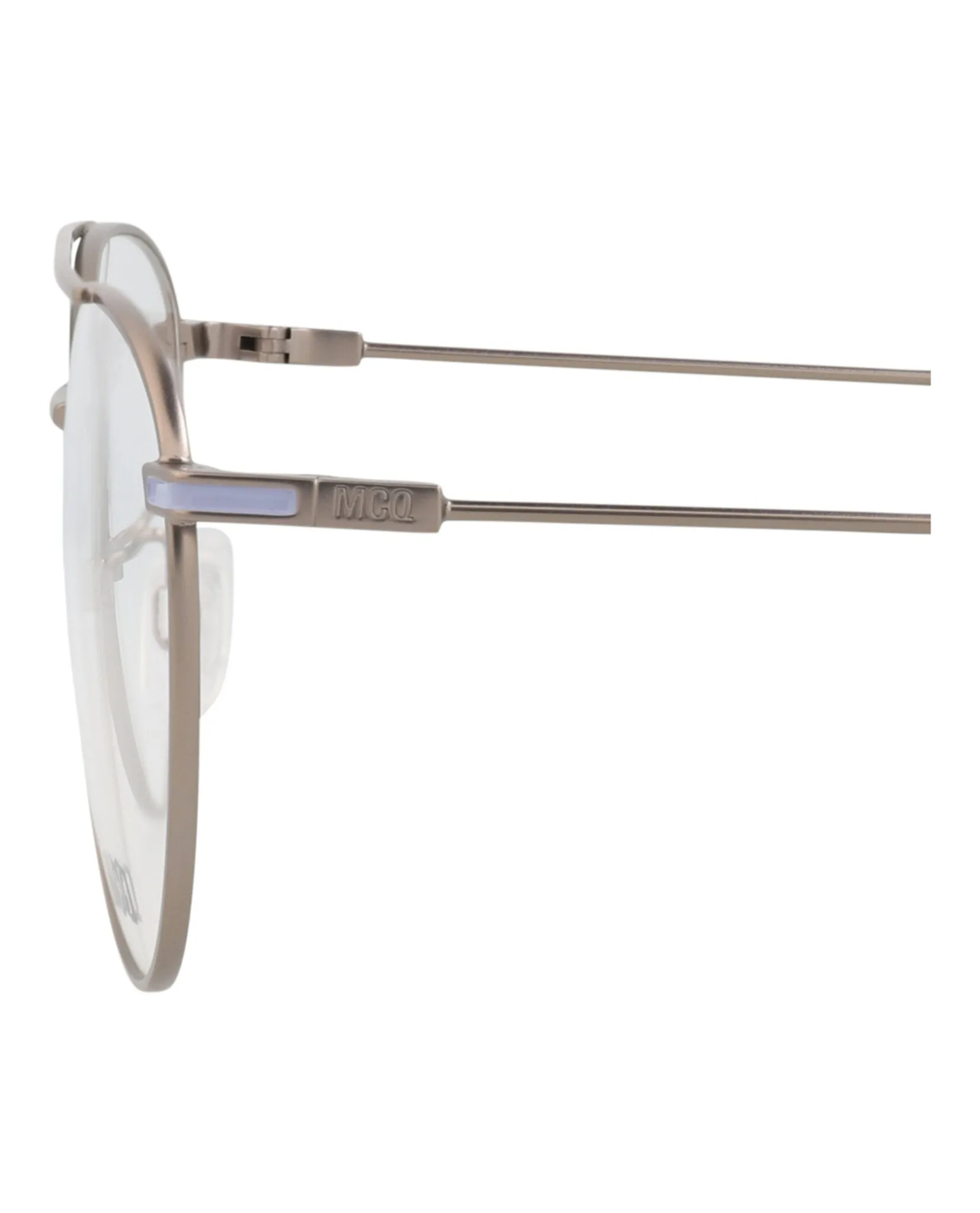 McQ Alexander McQueen Aviator-Style Metal Optical Frames sold by Zulily product image thumbnail 4