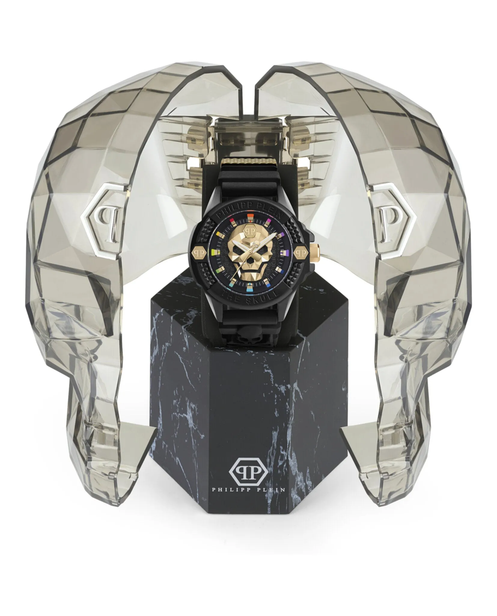 Philipp Plein The $kull Ecoceramic Silicone Watch sold by Zulily product image thumbnail 4