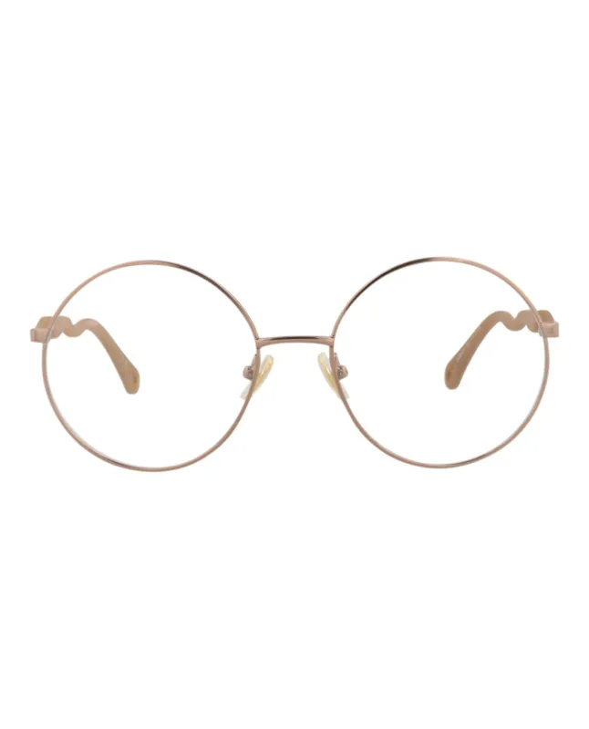 Chloé Round-Frame Metal Optical Frames sold by Zulily