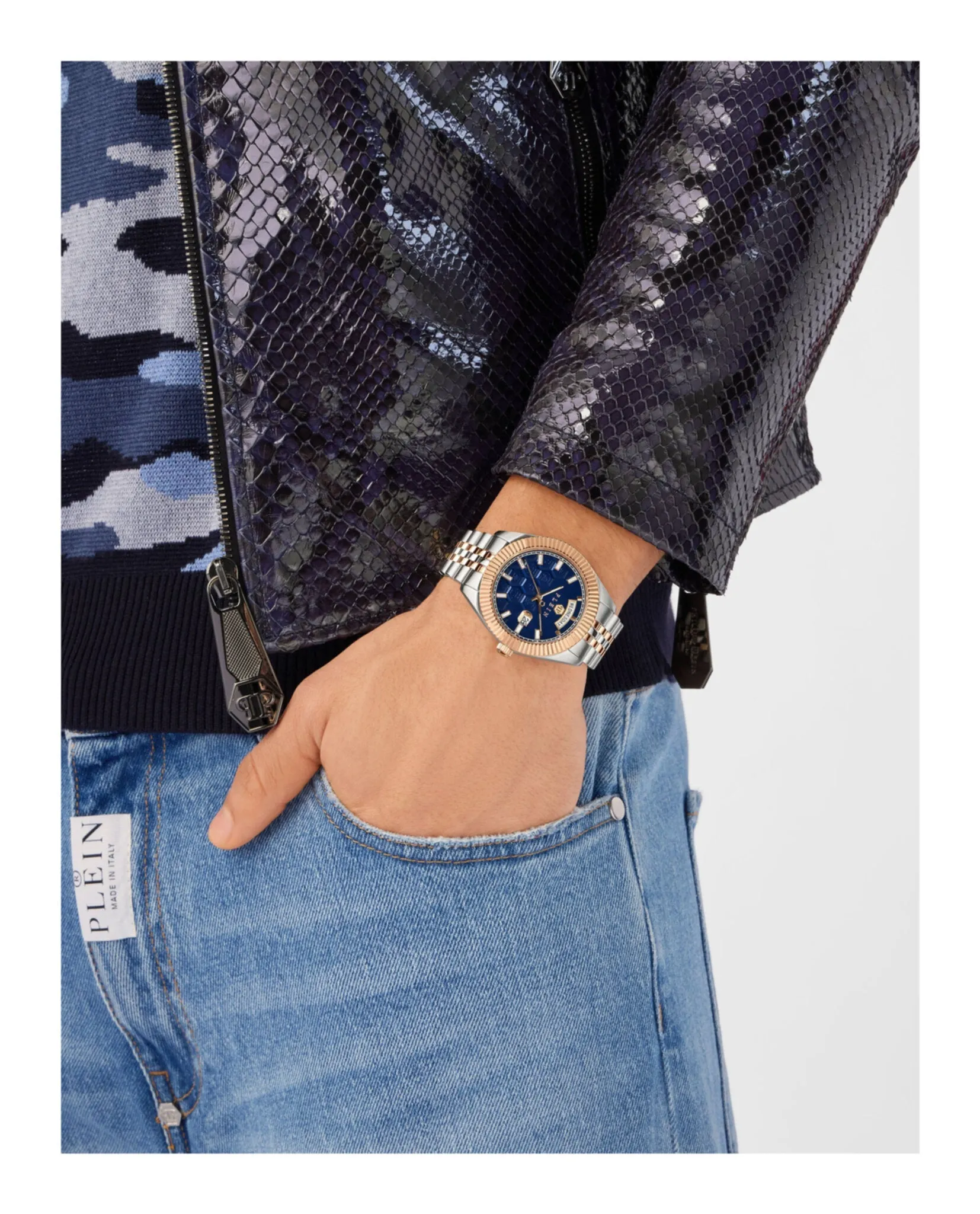 Philipp Plein Date Superlative Crystal Watch sold by Zulily product image thumbnail 5